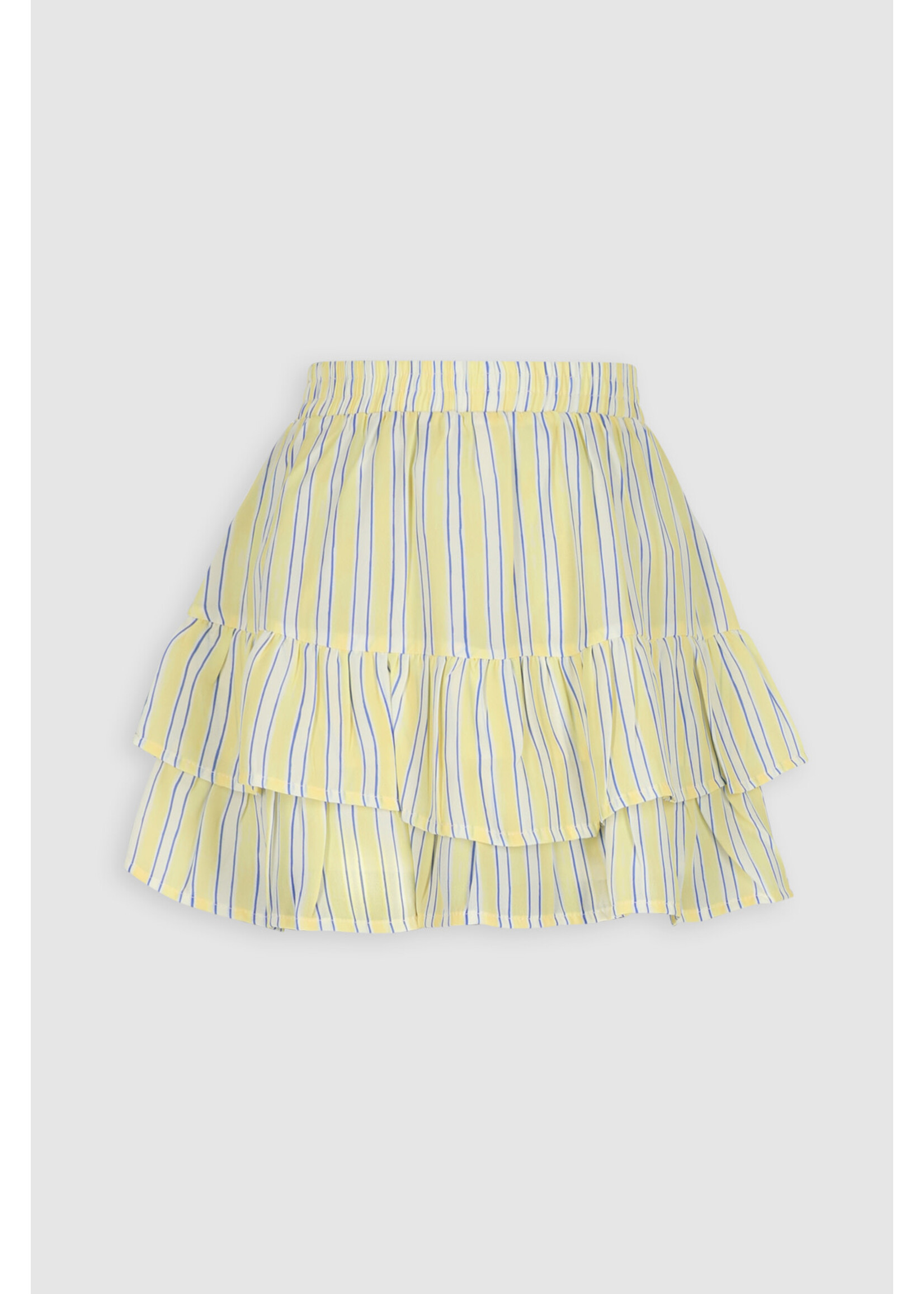 Nobell Nobell Naia Skirt Q602-3701 Lemoncurd Yellow