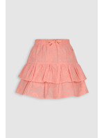 Nobell Nobell Niké Layered Embroidered Skirt Q603-3702 Peach Blossom