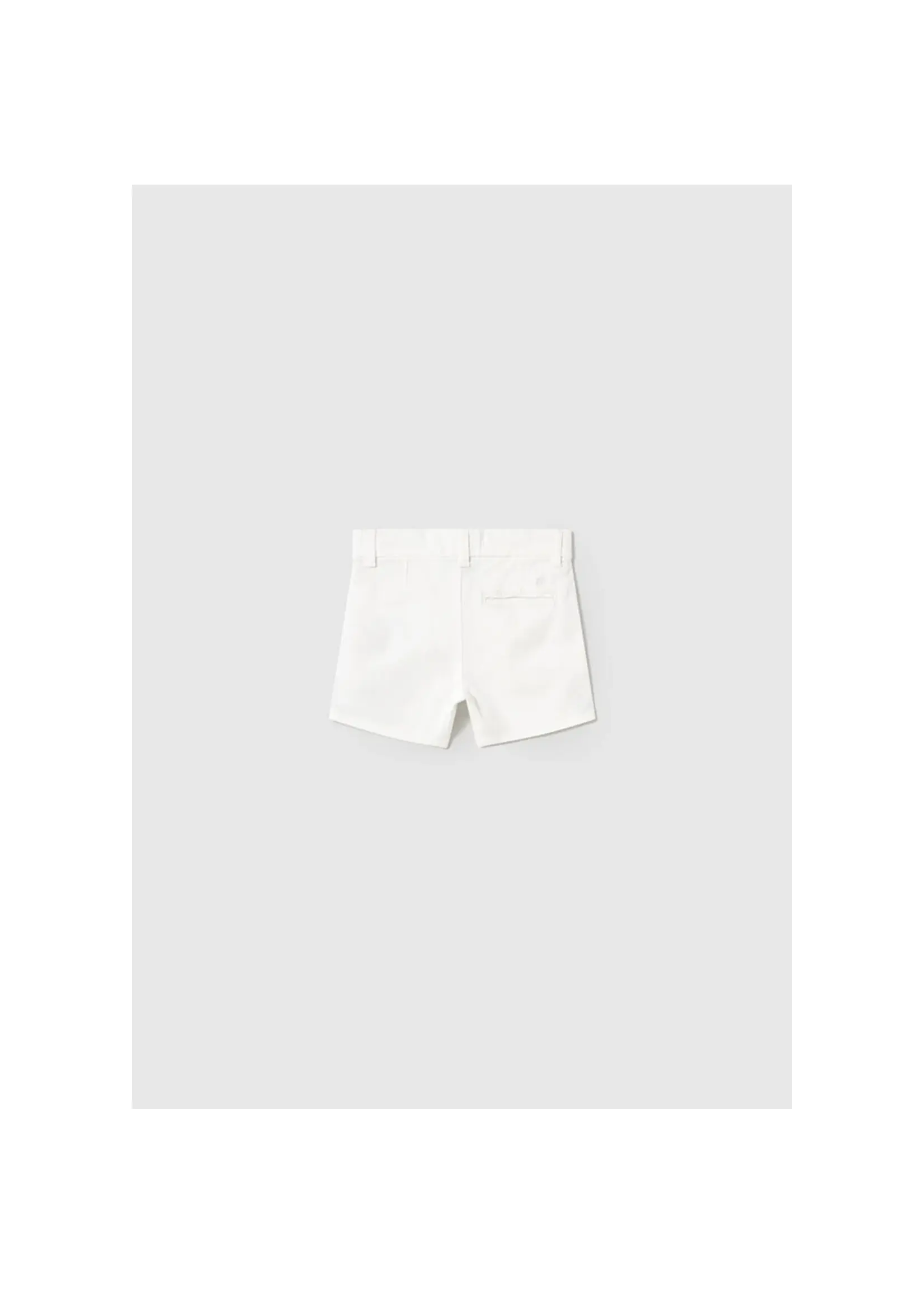 Mayoral Mayoral Basic chino twill shorts White - 26 00207B