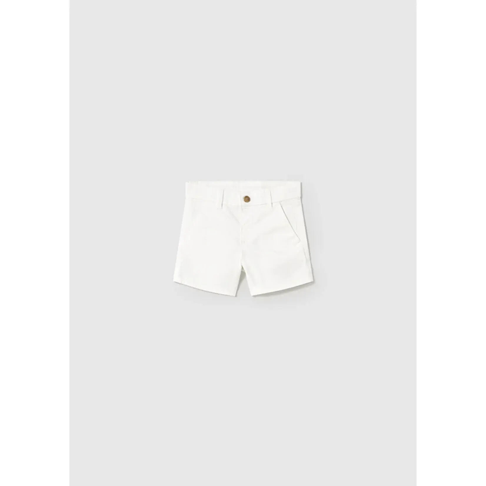 Mayoral Mayoral Basic chino twill shorts White - 26 00207B