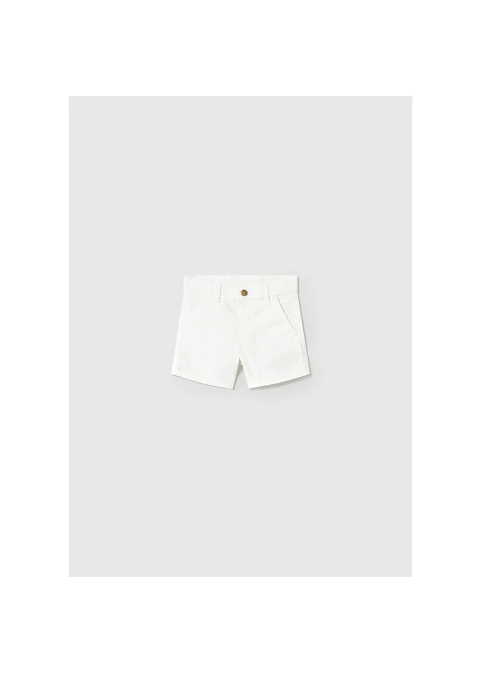 Mayoral Mayoral Basic chino twill shorts White - 26 00207B