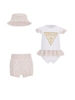 Guess Guess SET BUCKET+SS BODY+SHORTS Pure White - S5GG07_K6YW4