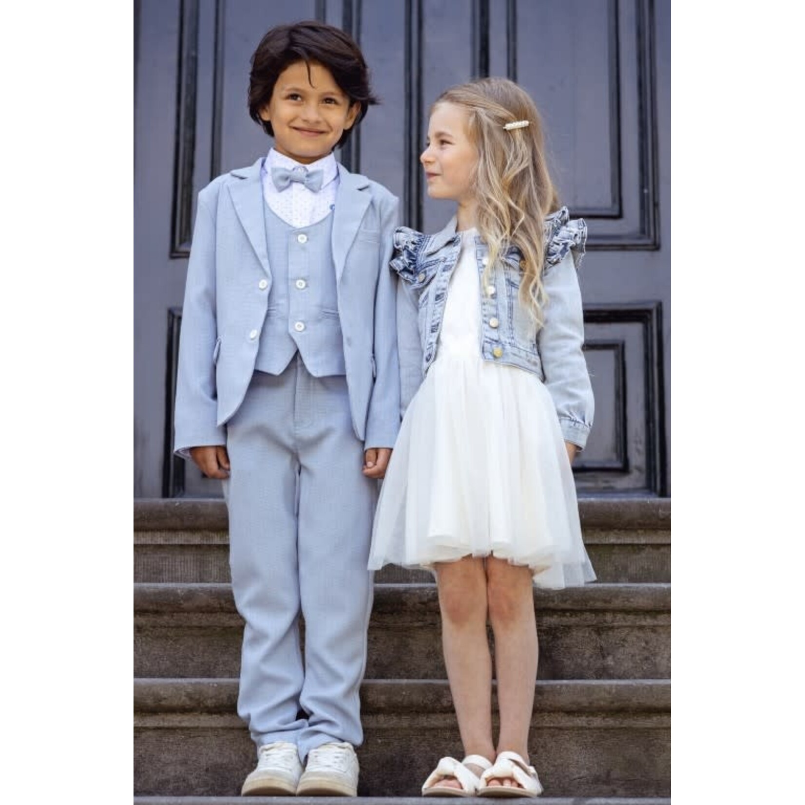 Le Chic Le Chic ABEL spring blazer L312-6154 Greyish Blue