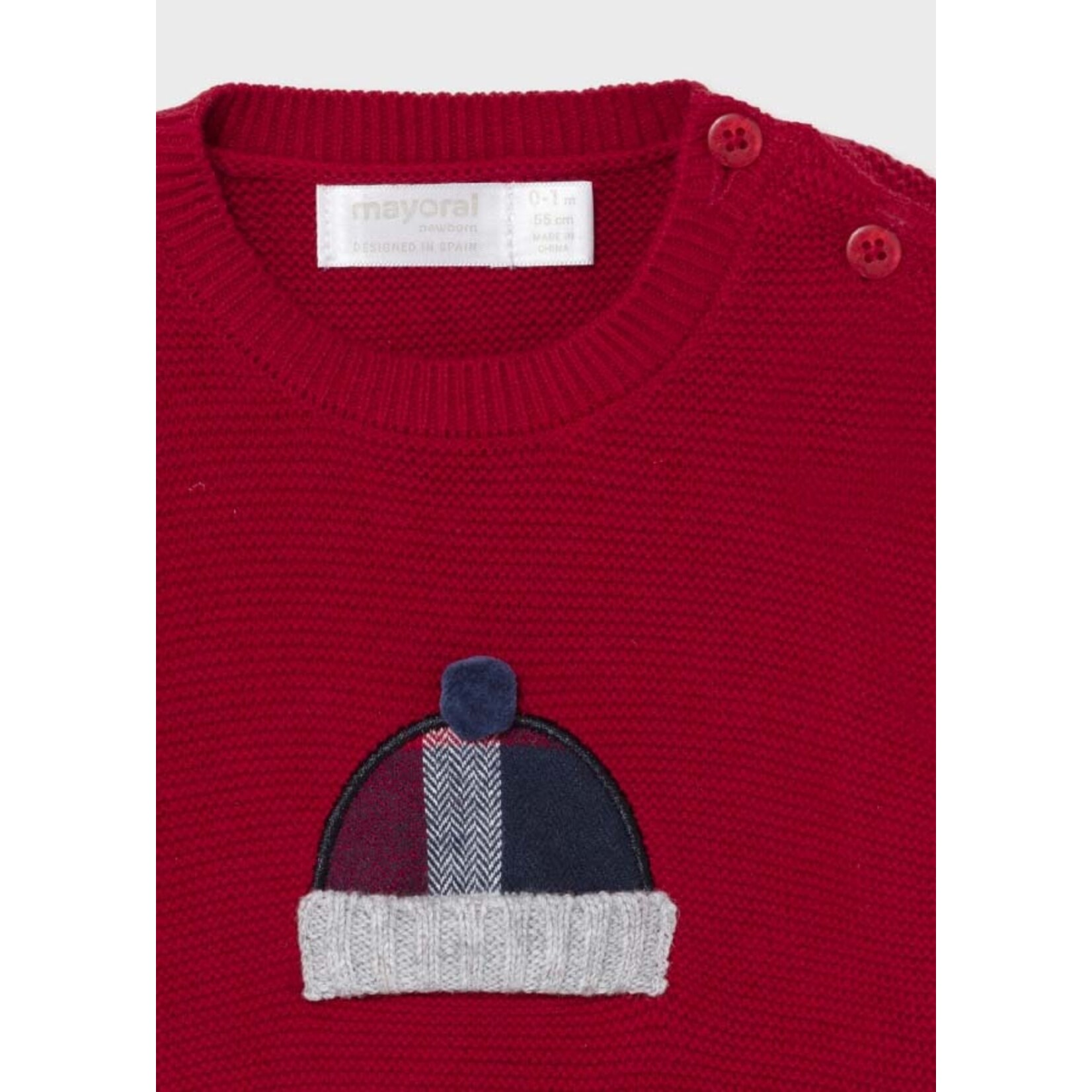 Mayoral Mayoral Shorts with leotard set Red - 21 02225