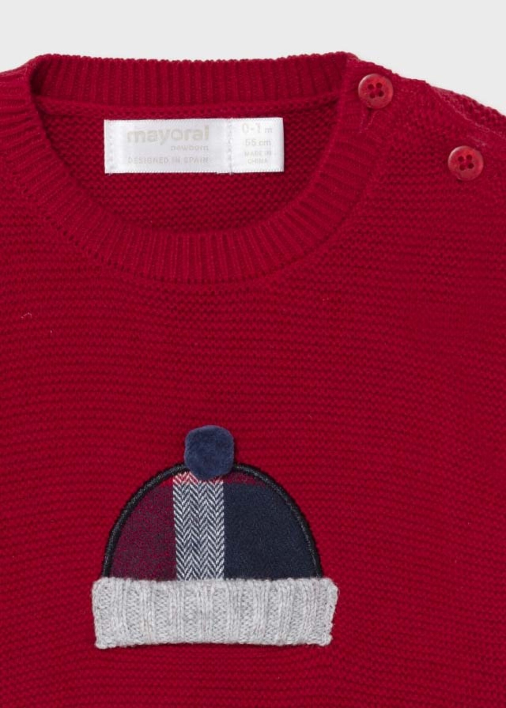 Mayoral Mayoral Shorts with leotard set Red - 21 02225