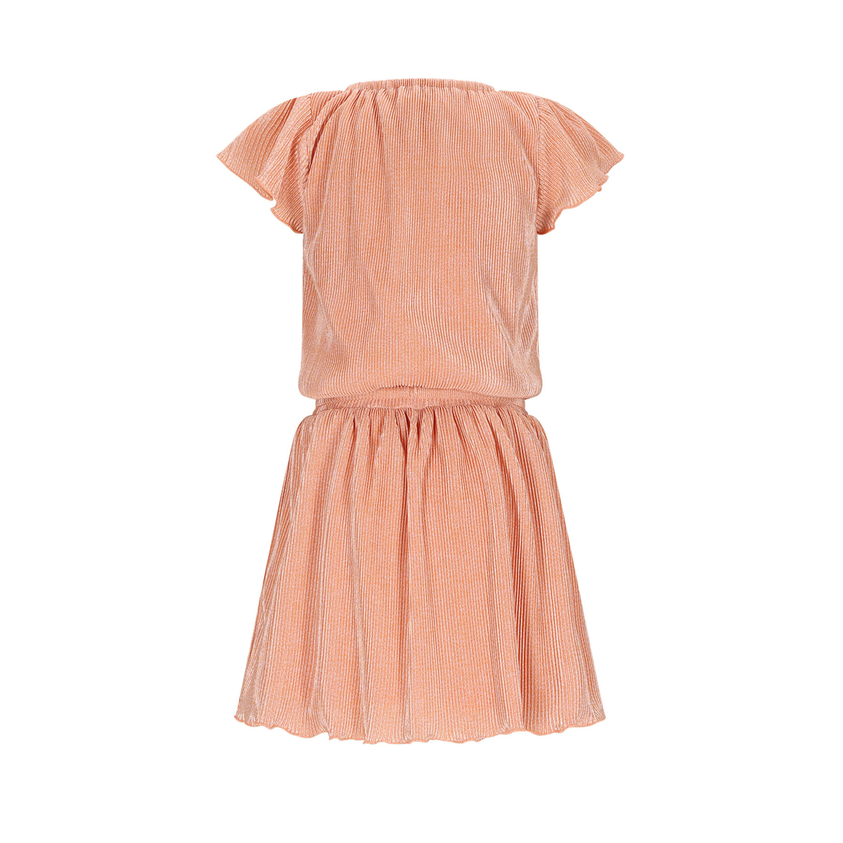 NoNo NoNo Mena Plisse Dress N602-5800 Pale Blush Pink