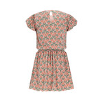 NoNo NoNo Miron Plisse Dress with balloonsleeve N602-5801 Sage Green