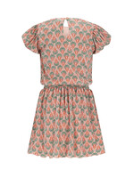 NoNo NoNo Miron Plisse Dress with balloonsleeve N602-5801 Sage Green