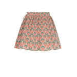 NoNo NoNo Norah Printed Plisse Skirt N602-5701 Sage Green