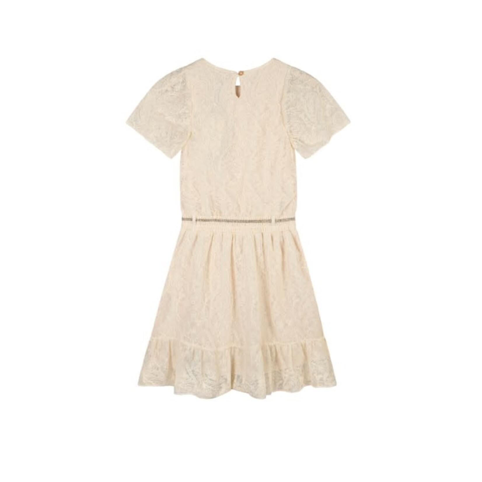 NoNo NoNo Mireal Embroidered Mesh N412-5806 Pearled Ivory