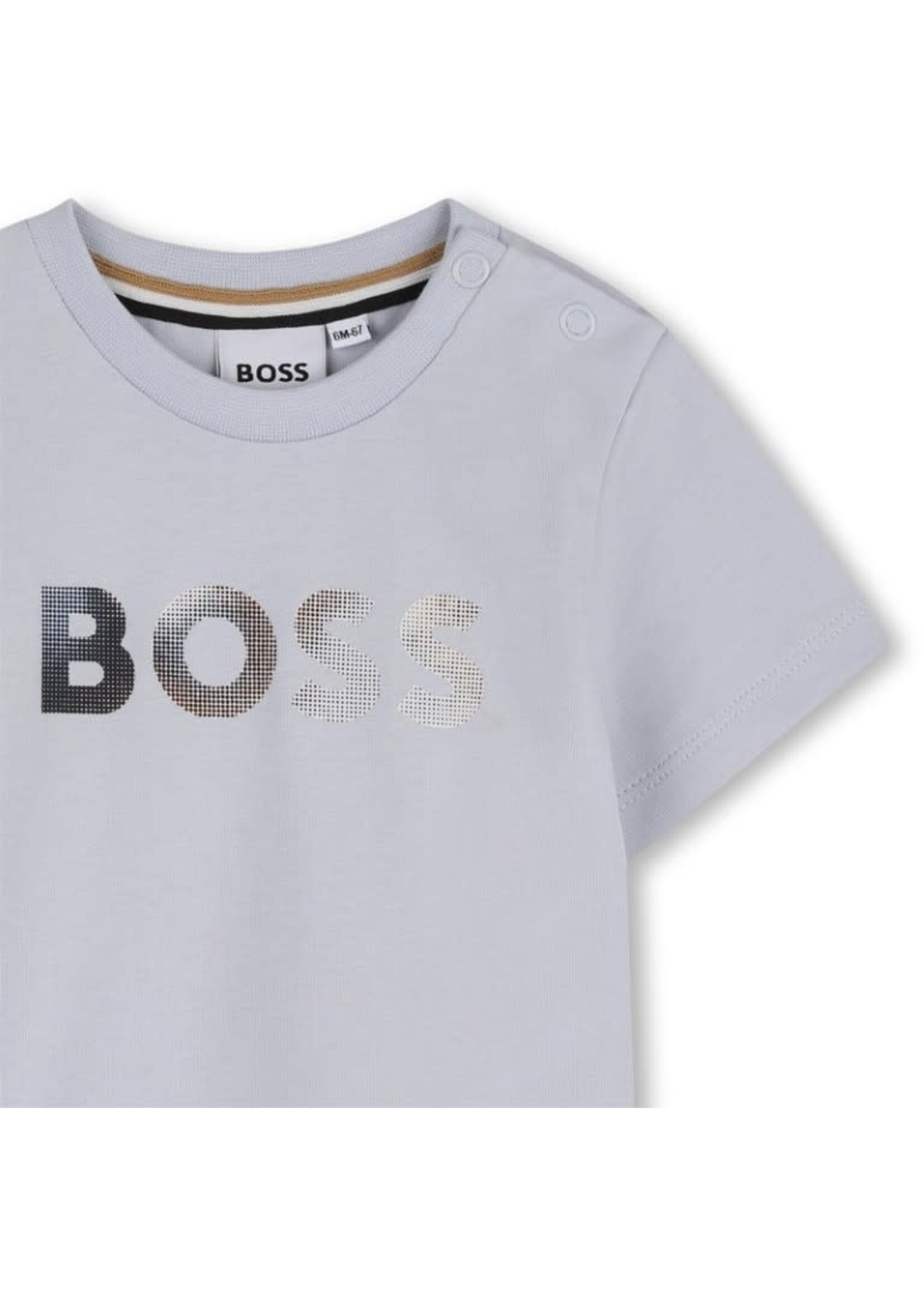 Boss Boss T-SHIRT KORTE MOUWEN J52887 LICHT BLAUW-B