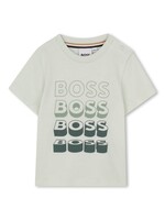 Boss Boss T-SHIRT KORTE MOUWEN J52889 SPRUIT GROEN