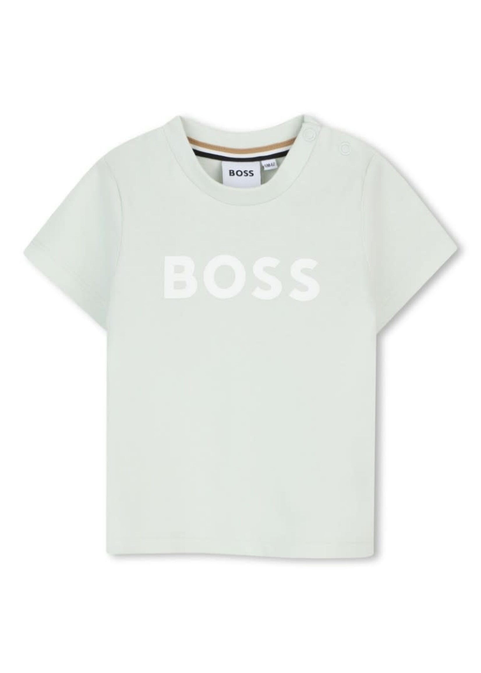 Boss Boss T-SHIRT KORTE MOUWEN J52712 SPRUIT GROEN