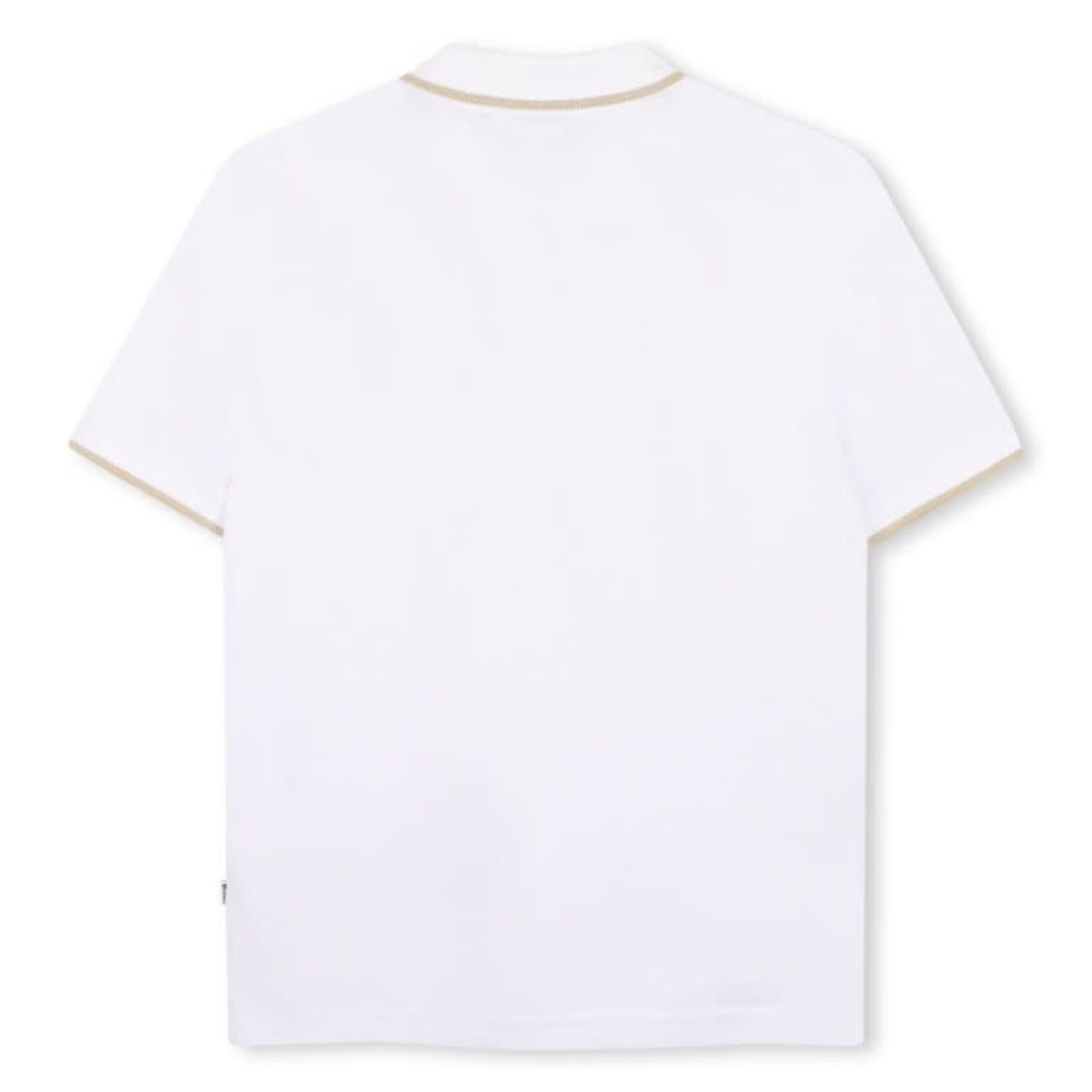 Boss Boss POLO MET KORTE MOUWEN J52952 WIT