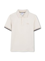Boss Boss POLO MET KORTE MOUWEN J52958 ZAND