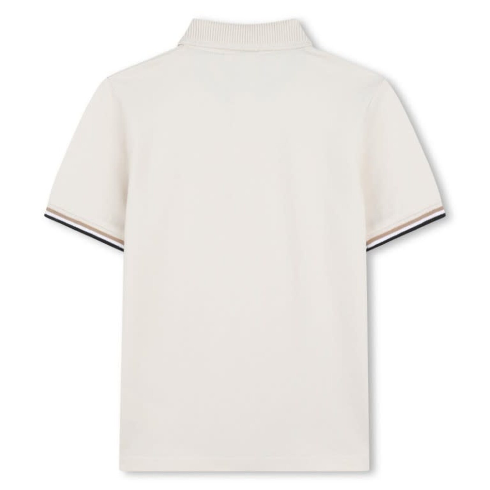 Boss Boss POLO MET KORTE MOUWEN J52958 ZAND