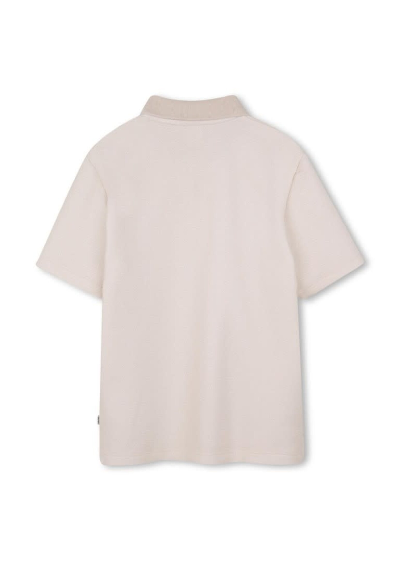 Boss Boss POLO MET KORTE MOUWEN J52961 ZAND