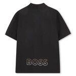 Boss Boss POLO MET KORTE MOUWEN J52954 ZWART