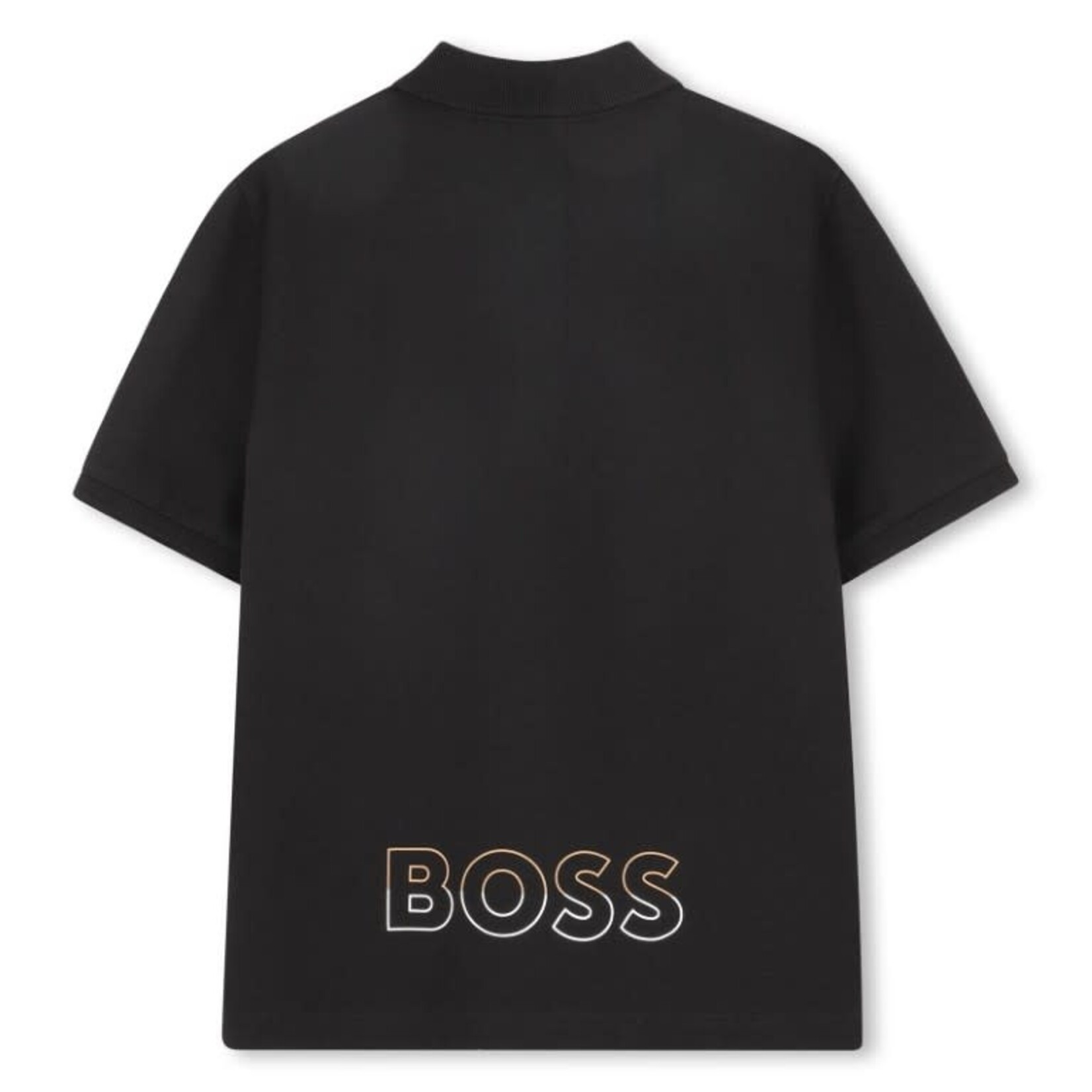 Boss Boss POLO MET KORTE MOUWEN J52954 ZWART