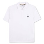 Boss Boss POLO MET KORTE MOUWEN J52954 WIT