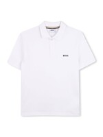 Boss Boss POLO MET KORTE MOUWEN J52954 WIT