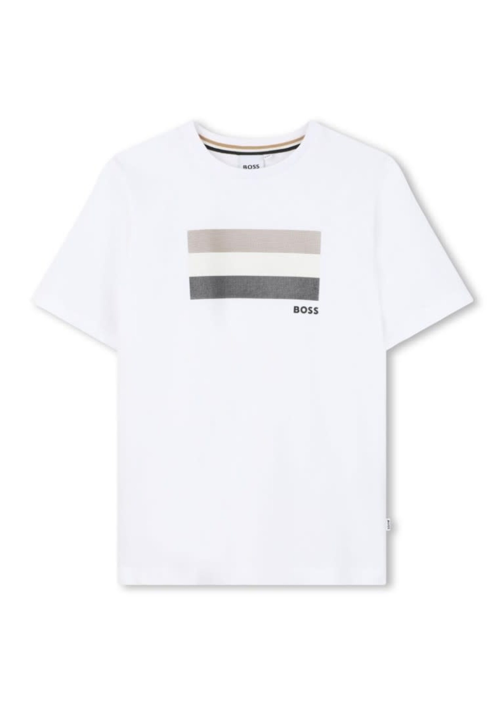 Boss Boss T-SHIRT KORTE MOUWEN J52979 WIT