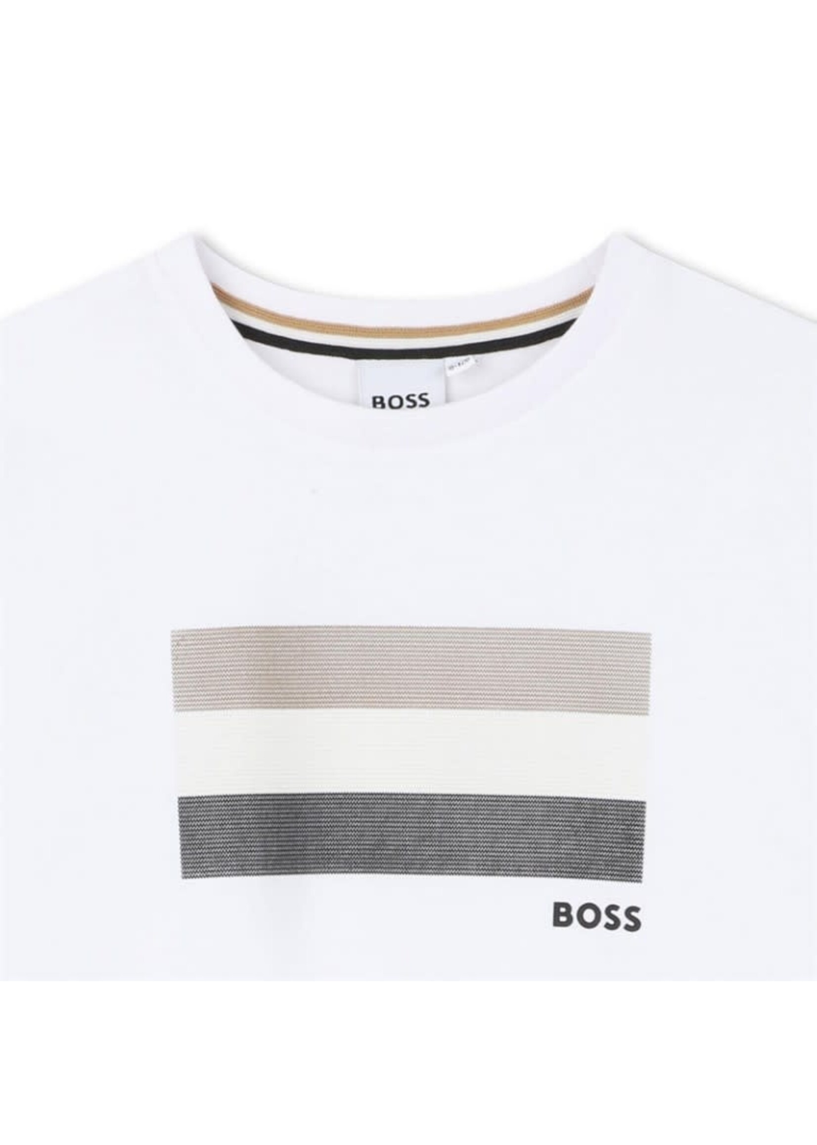 Boss Boss T-SHIRT KORTE MOUWEN J52979 WIT