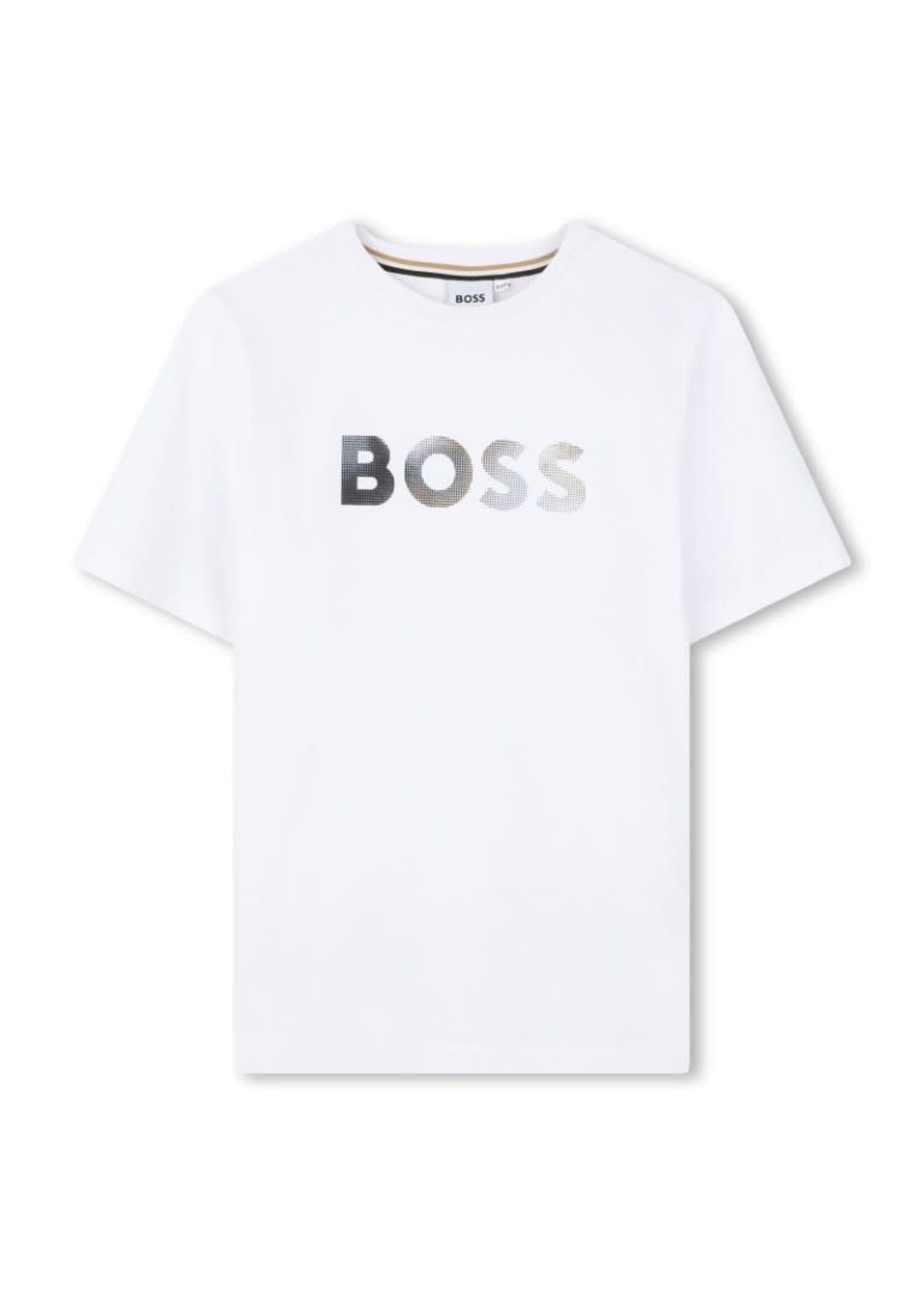 Boss Boss T-SHIRT KORTE MOUWEN J52983 WIT