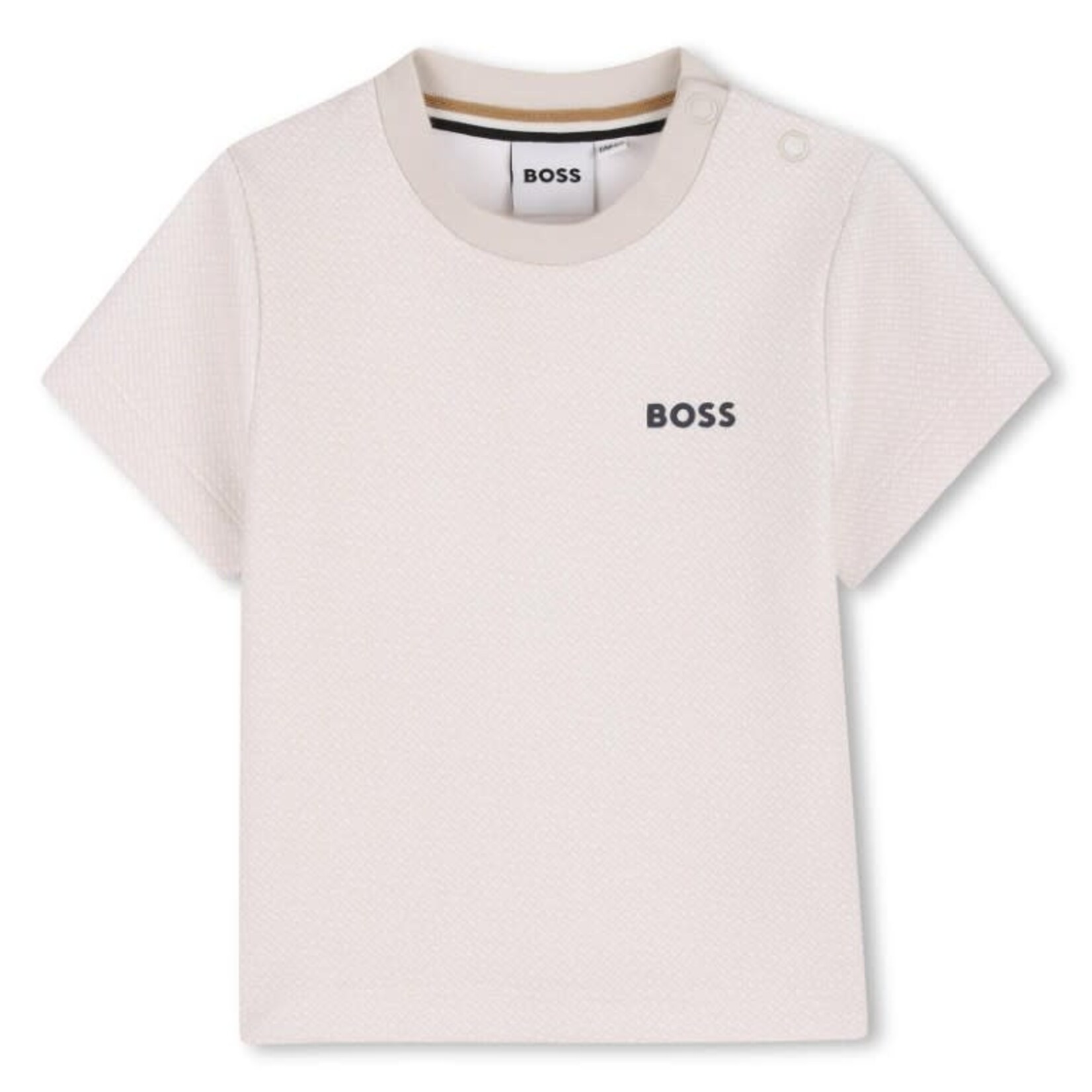 Boss Boss T-SHIRT KORTE MOUWEN J52884 ZAND