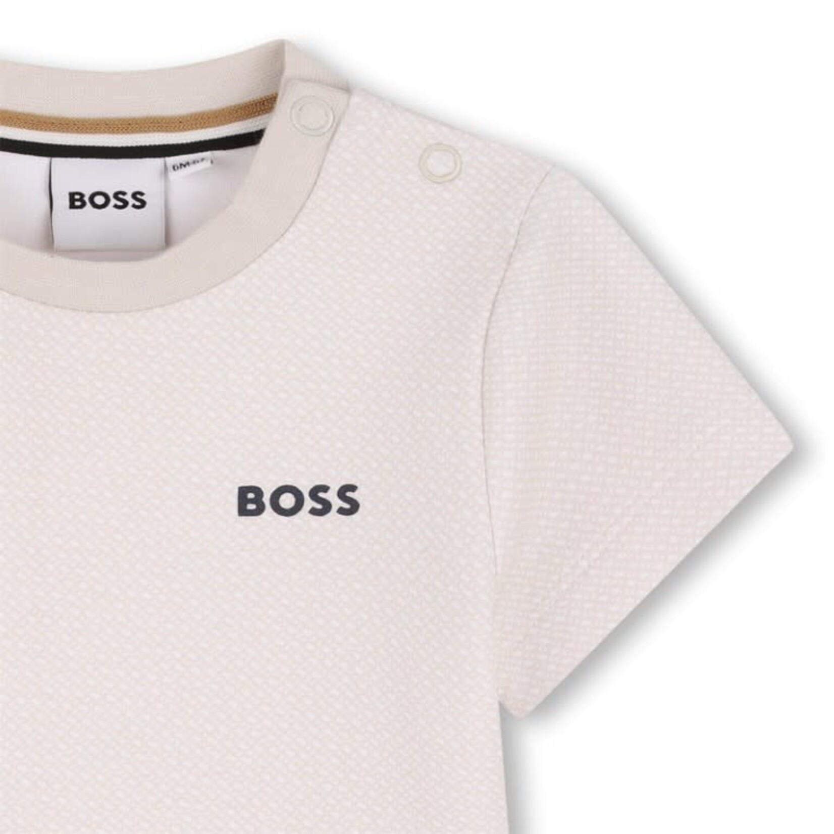 Boss Boss T-SHIRT KORTE MOUWEN J52884 ZAND