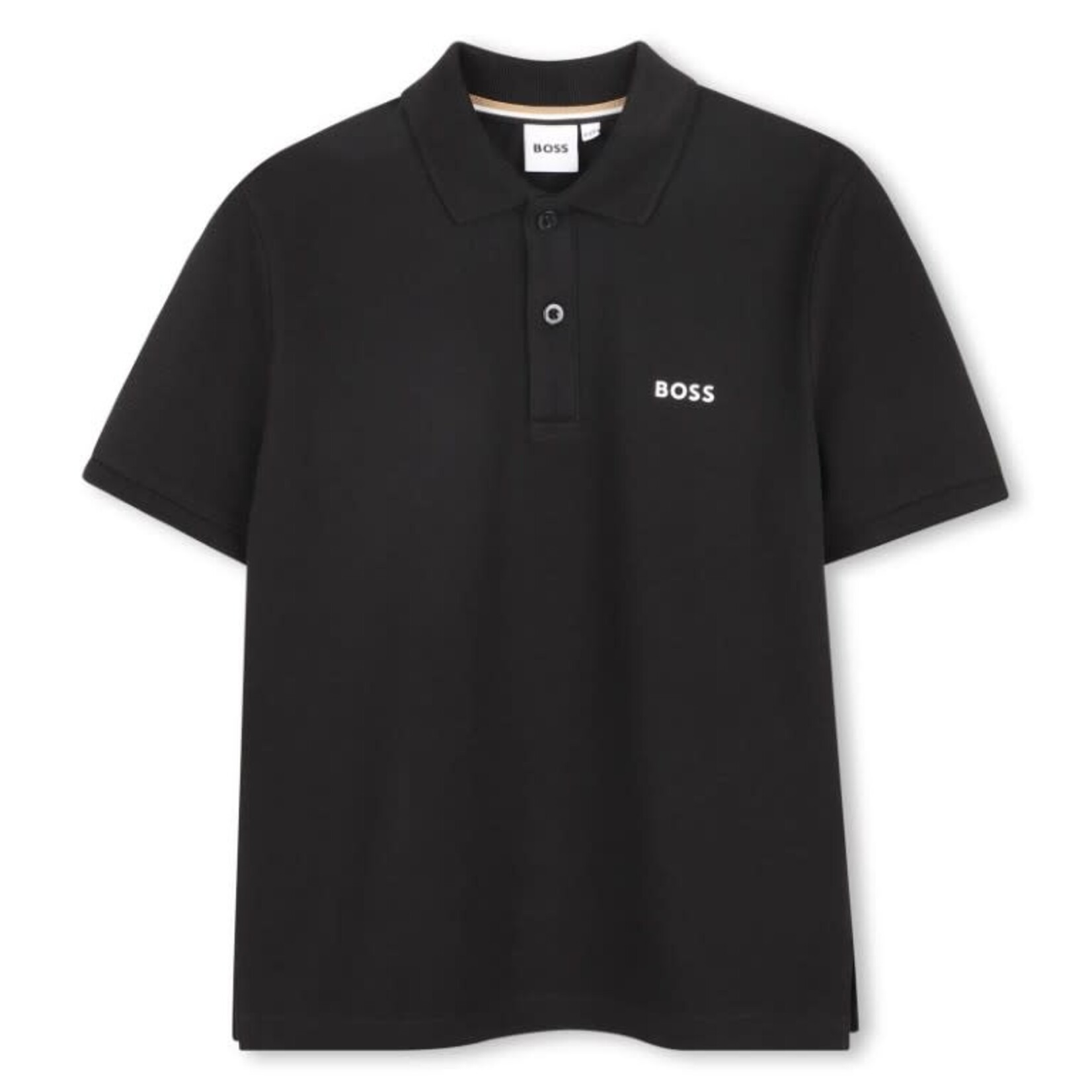 Boss Boss POLO MET KORTE MOUWEN J52954 ZWART