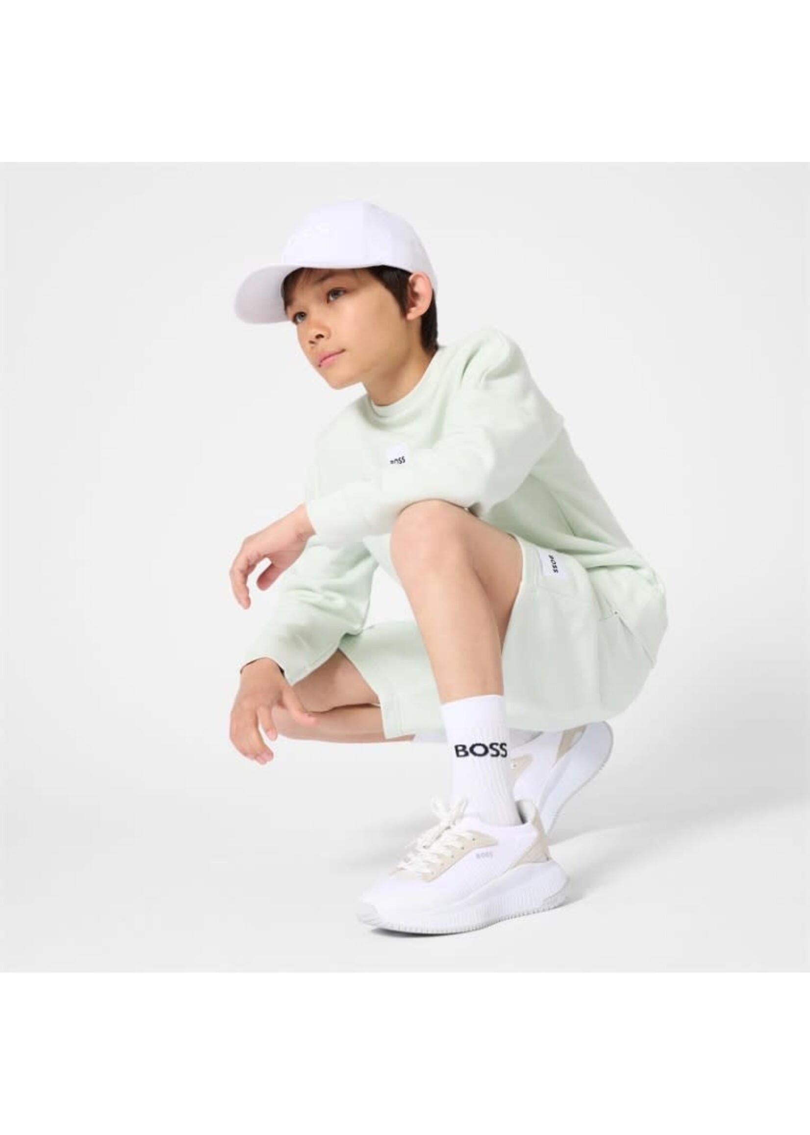 Boss Boss SWEATER J52965 SPRUIT GROEN