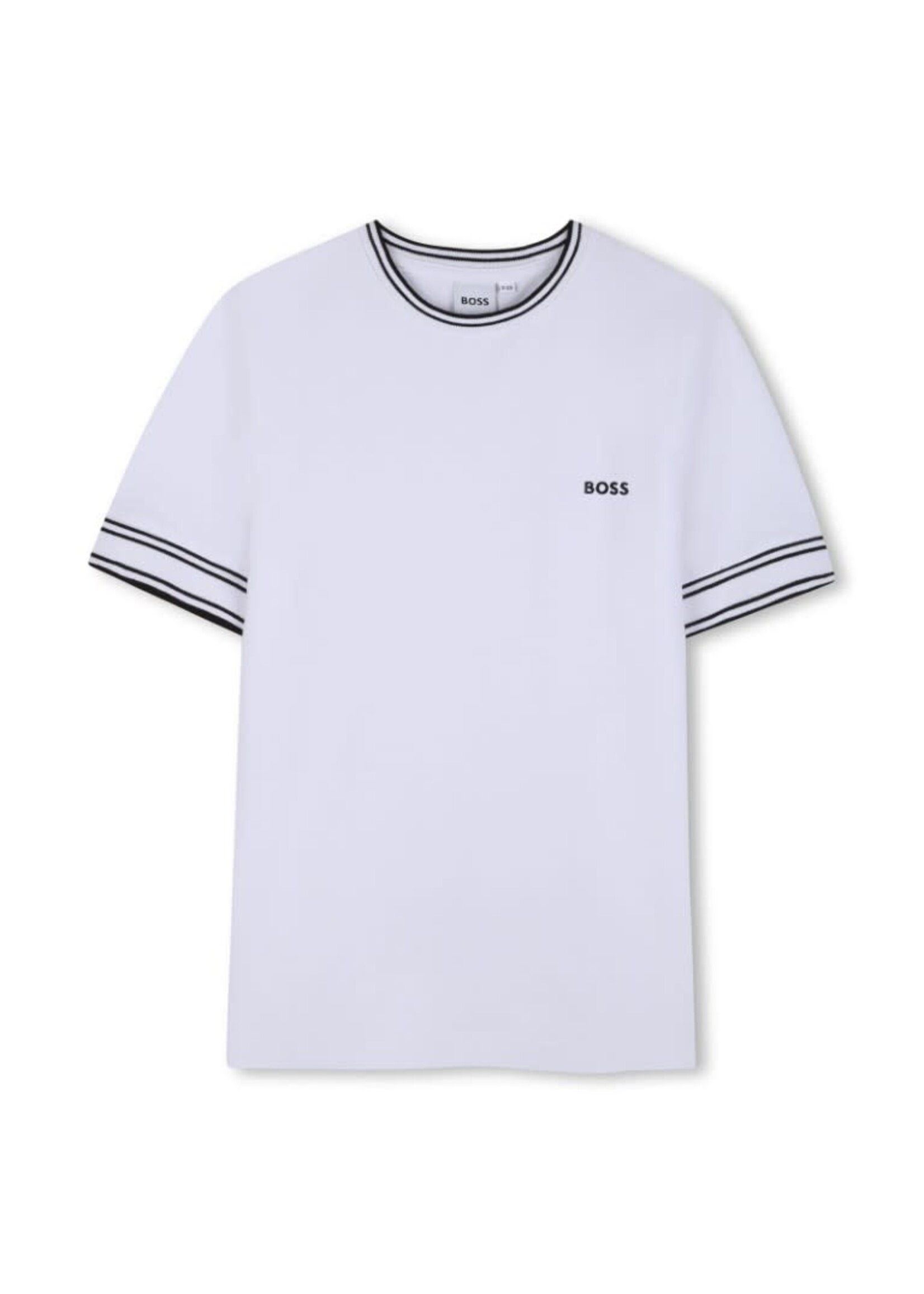 Boss Boss T-SHIRT KORTE MOUWEN J52981 WIT