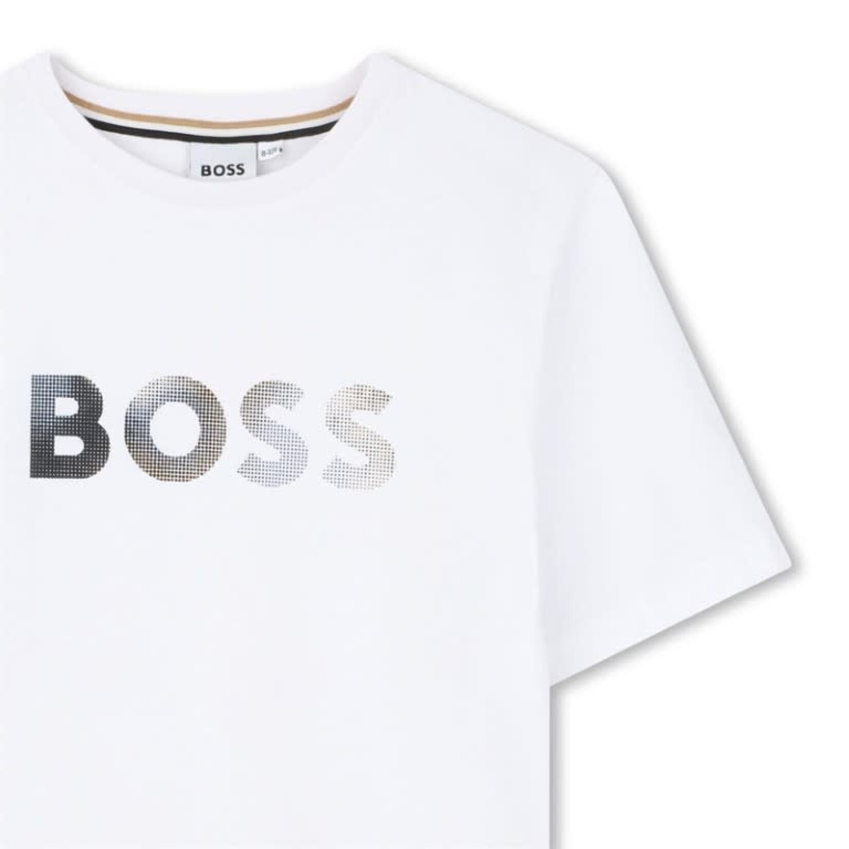 Boss Boss T-SHIRT KORTE MOUWEN J52983 WIT