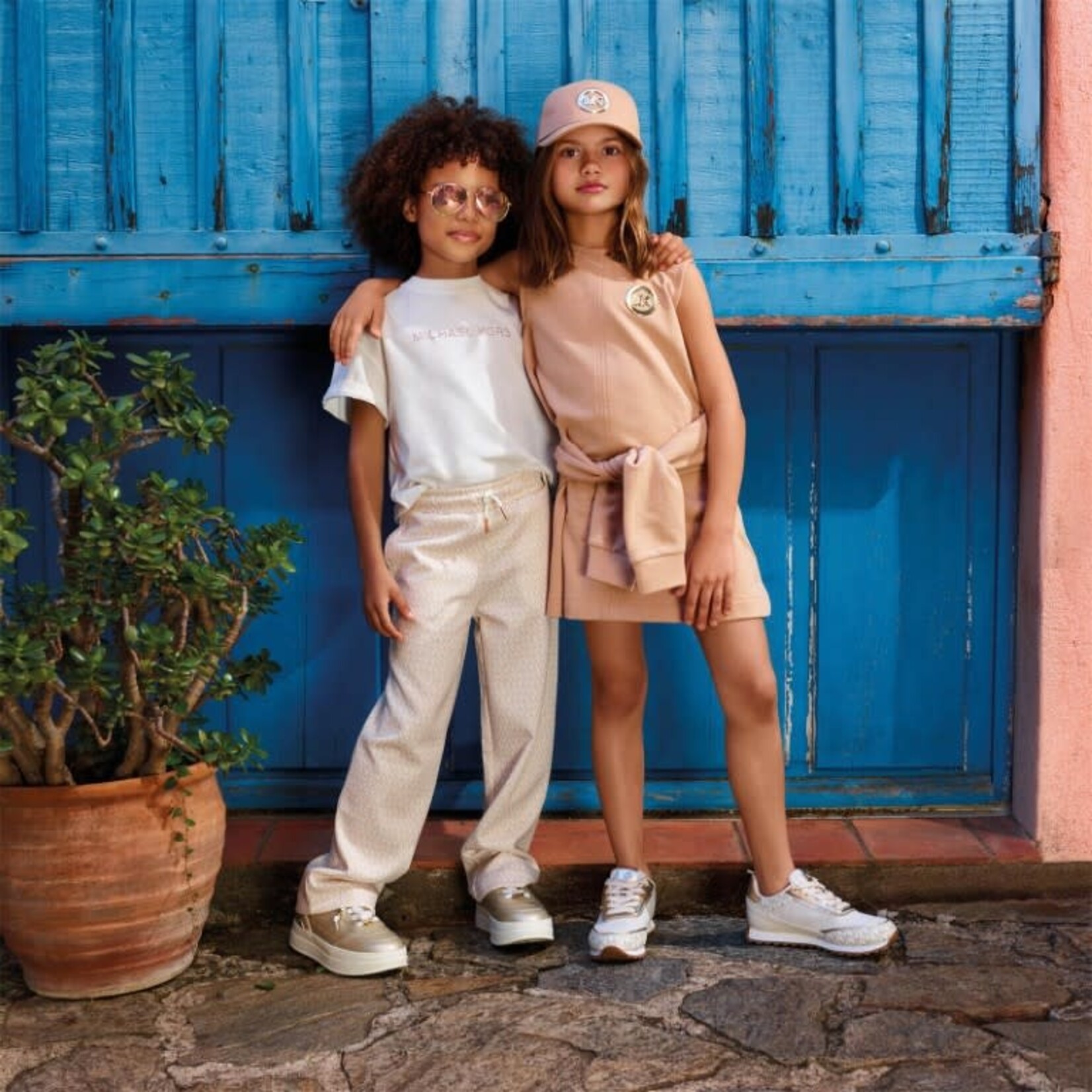 Michael Kors Michael Kors T-SHIRT R30602 GEBROKEN WIT