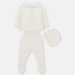 Martin Aranda Martin Aranda SET SWEATER, LEGGINGS & HAT KNIT UNISEX AMIEVA Blanco roto - 004-10320