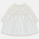 Martin Aranda Martin Aranda DRESS KNIT & WOVEN GIRL AMIEVA Blanco roto - 047-30320