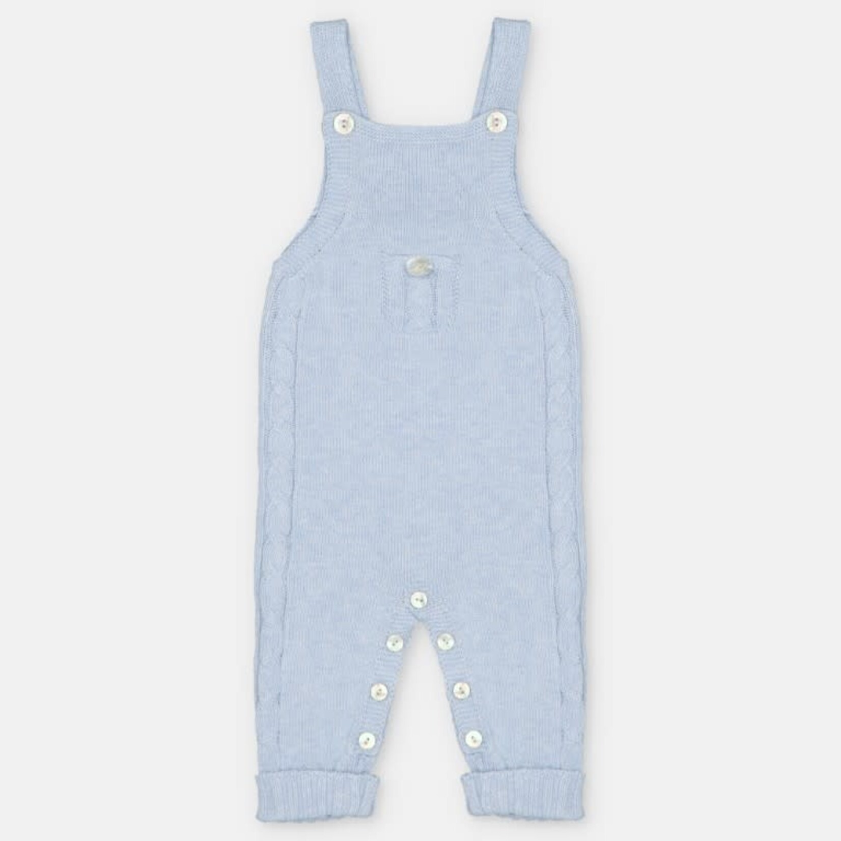 Martin Aranda Martin Aranda OVERALL KNIT UNISEX CARAVIA Celeste empolvado - 016-10323