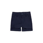 Boboli Boboli Satin bermuda shorts stretch for baby boy NAVY 714349