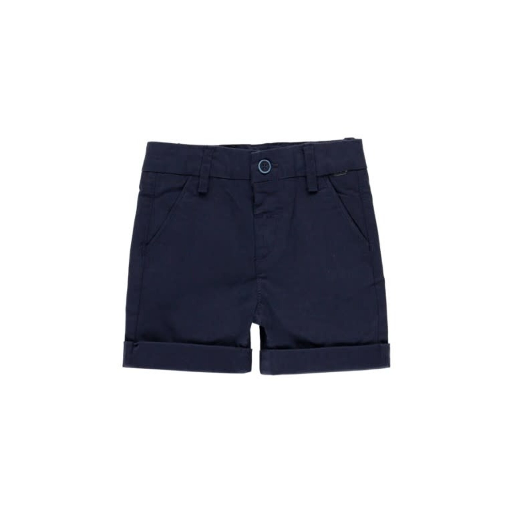 Boboli Boboli Satin bermuda shorts stretch for baby boy NAVY 714349
