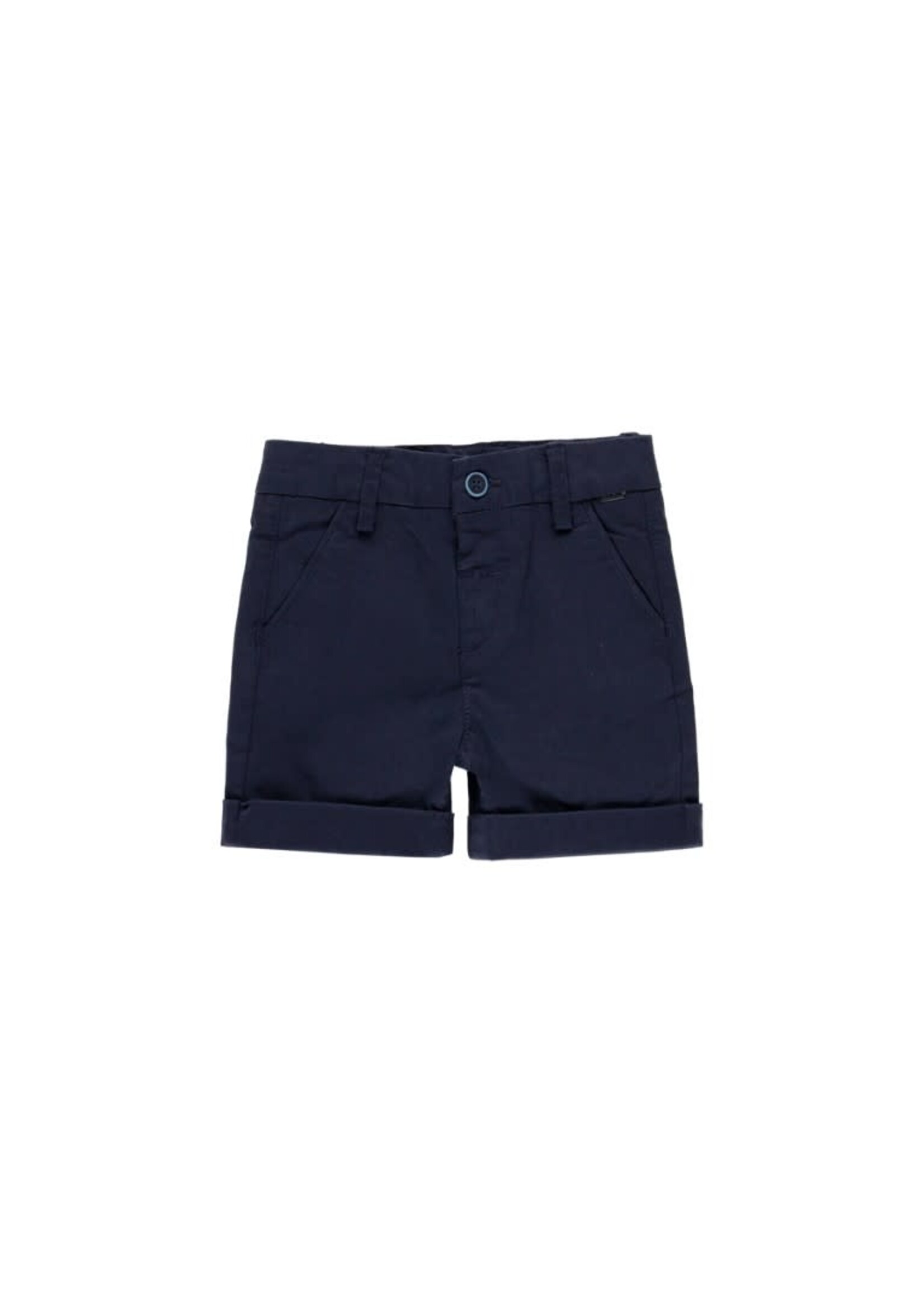 Boboli Boboli Satin bermuda shorts stretch for baby boy NAVY 714349
