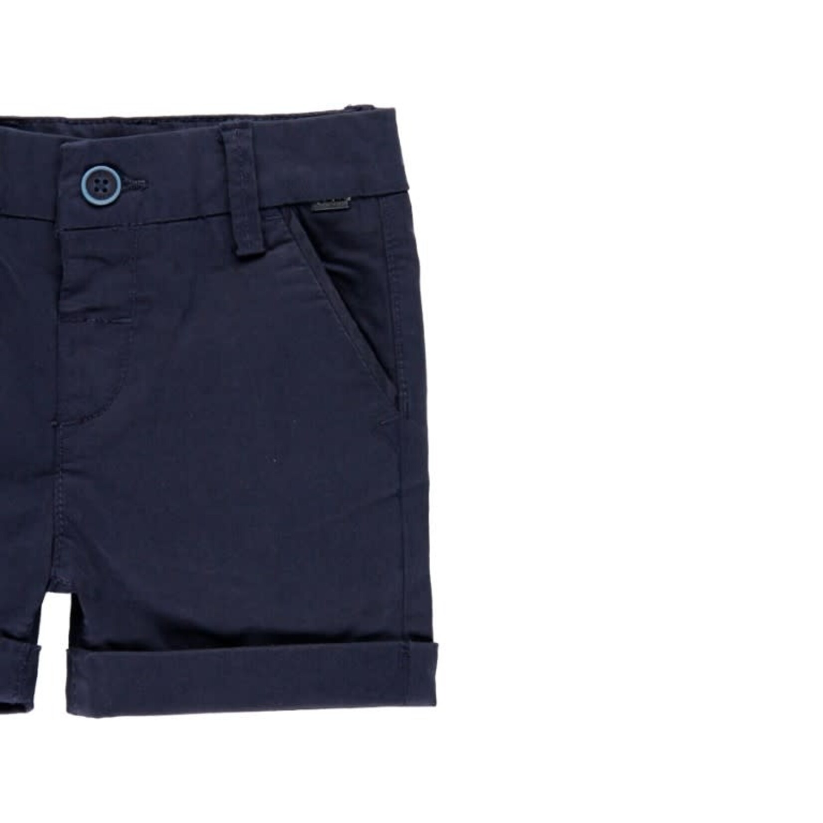 Boboli Boboli Satin bermuda shorts stretch for baby boy NAVY 714349