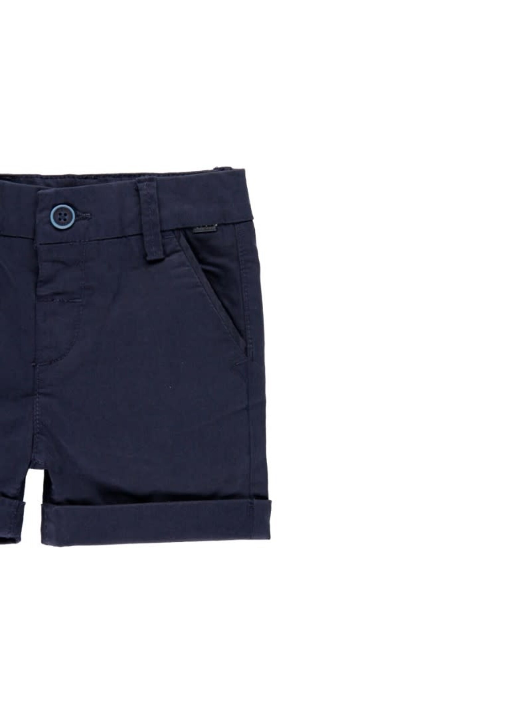 Boboli Boboli Satin bermuda shorts stretch for baby boy NAVY 714349