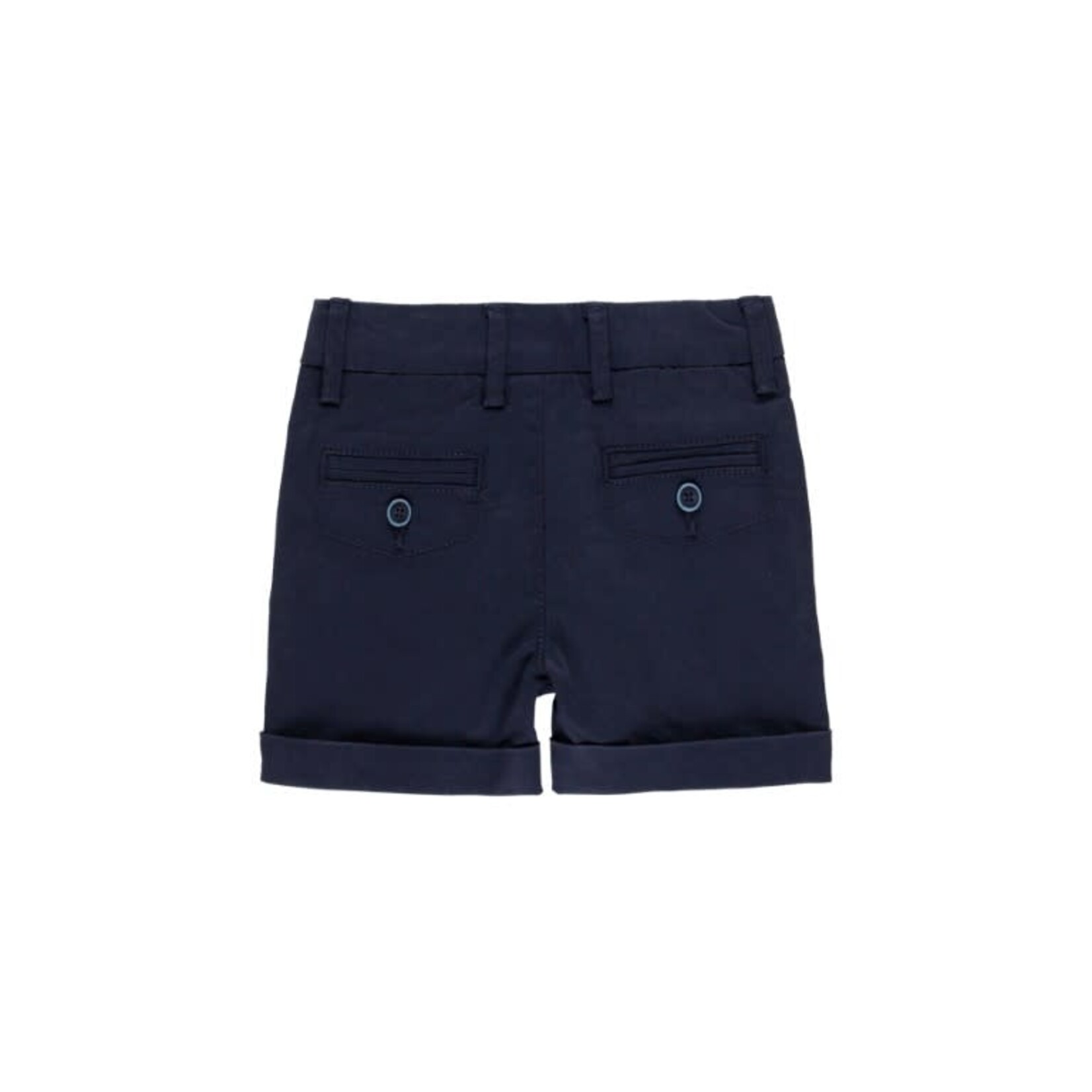 Boboli Boboli Satin bermuda shorts stretch for baby boy NAVY 714349