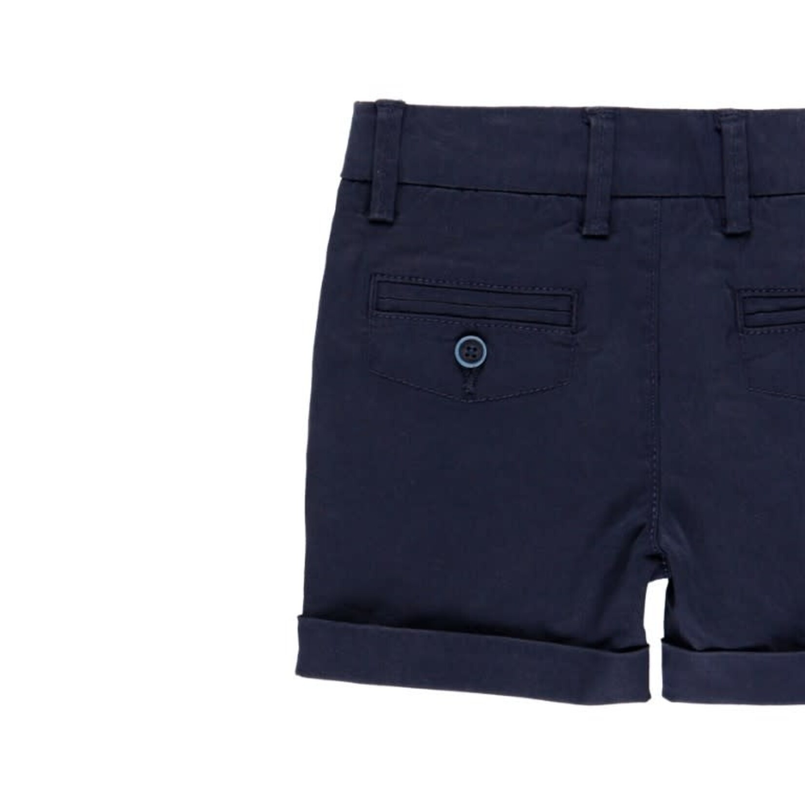 Boboli Boboli Satin bermuda shorts stretch for baby boy NAVY 714349