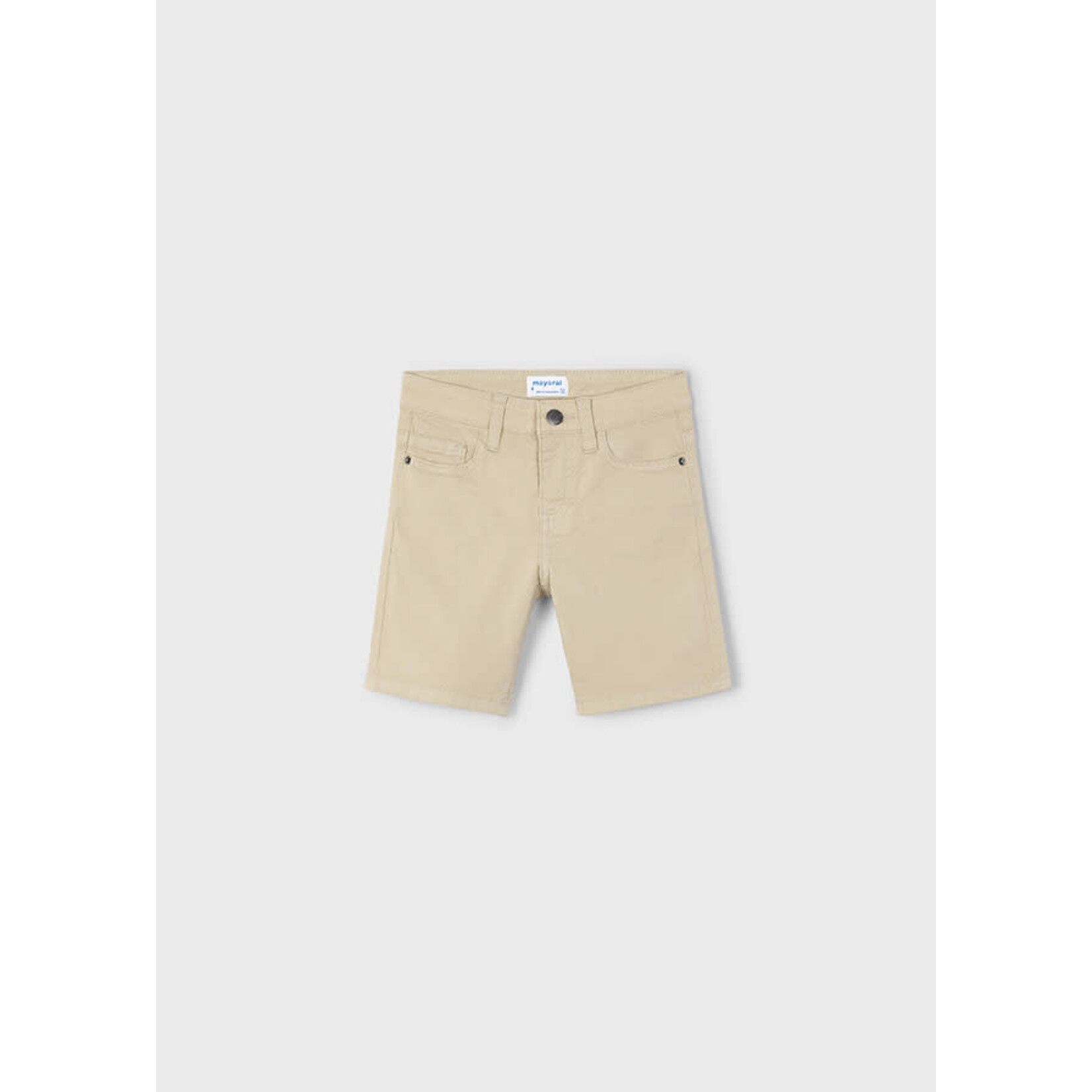 Mayoral Mayoral Basic 5 pockets twill shorts Almond - 25 00204