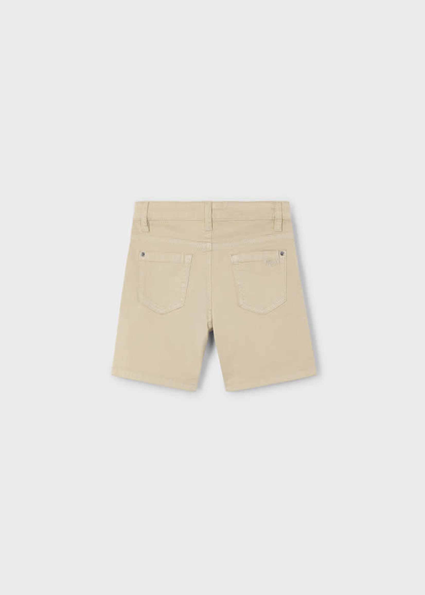 Mayoral Mayoral Basic 5 pockets twill shorts Almond - 25 00204