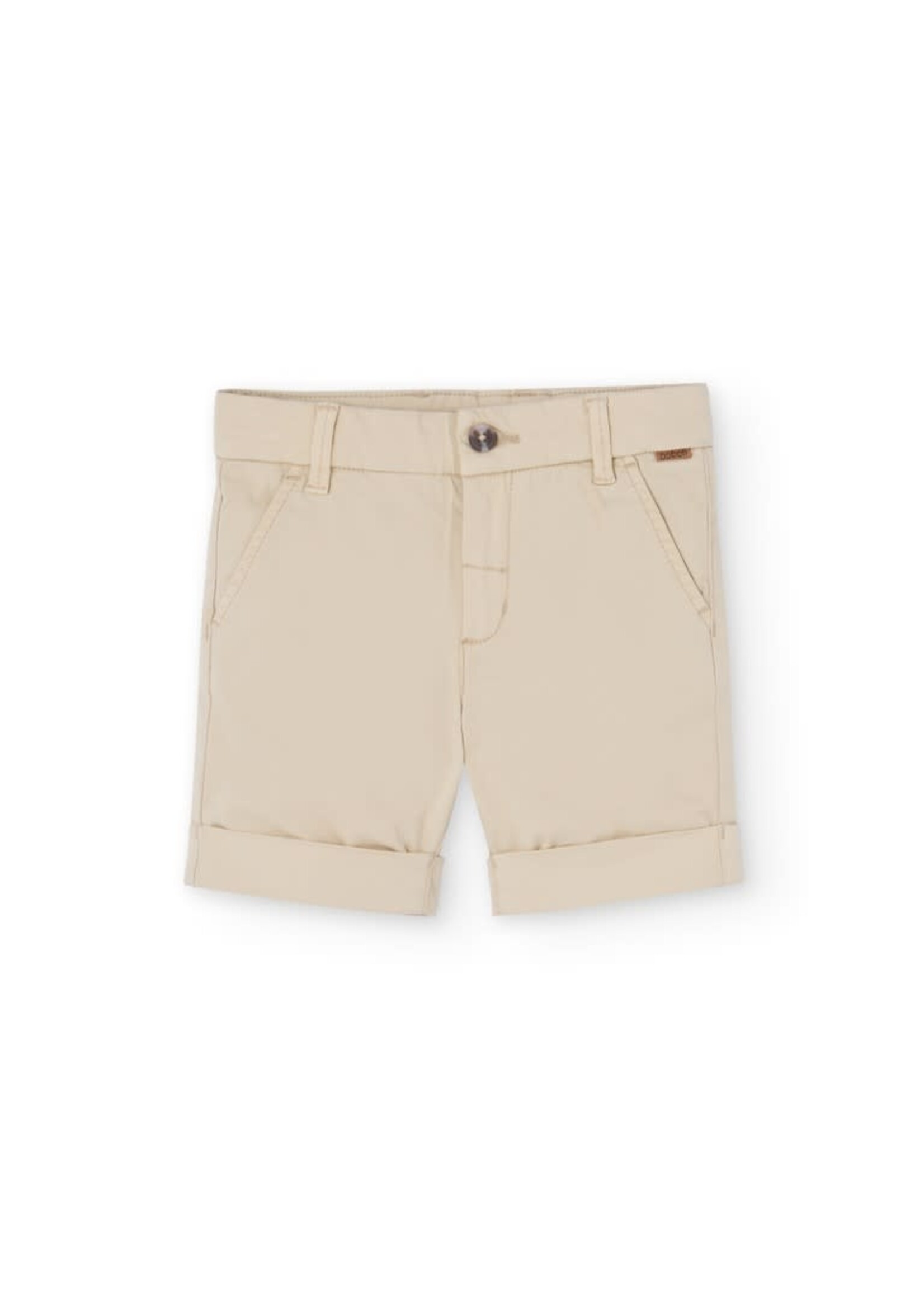 Boboli Boboli Satin bermuda shorts for boy -BCI sand 738390