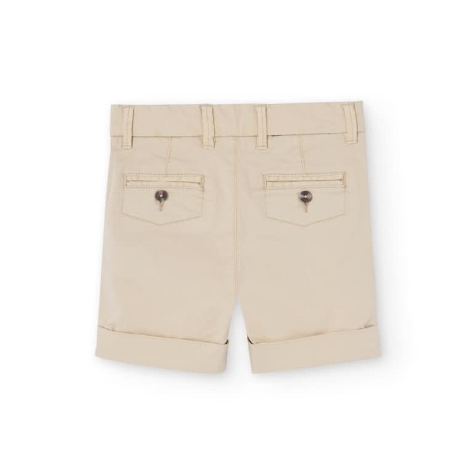 Boboli Boboli Satin bermuda shorts for boy -BCI sand 738390