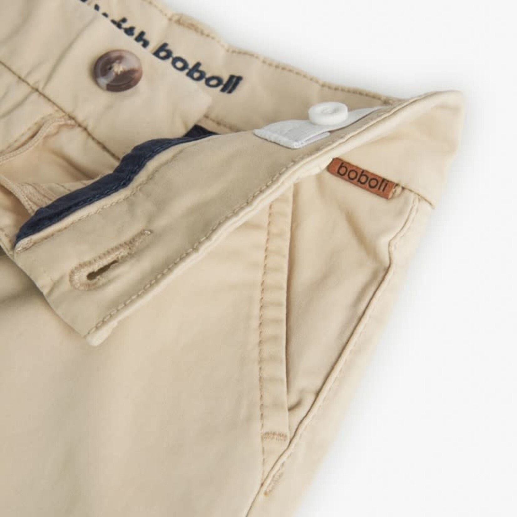 Boboli Boboli Satin bermuda shorts for boy -BCI sand 738390